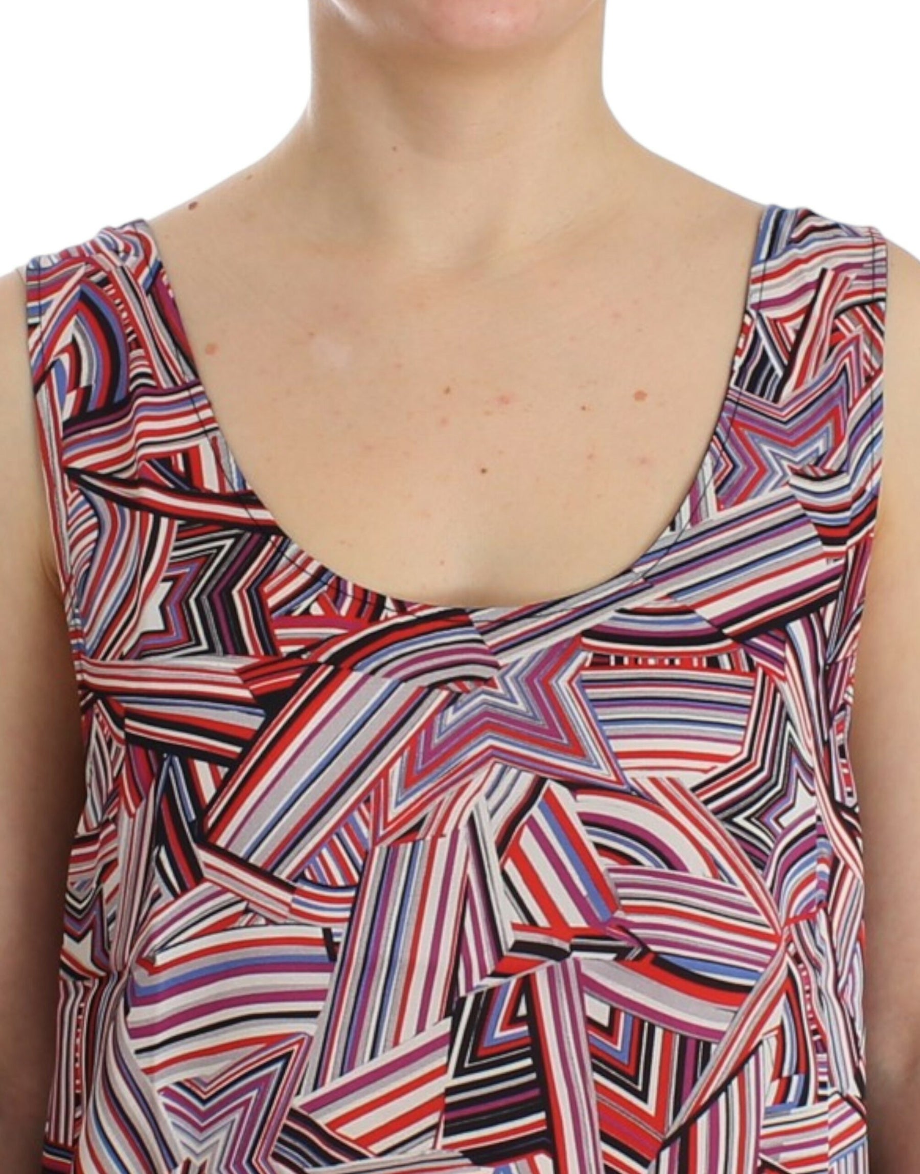 Costume National Multicolor sleeveless top | Regal Royce