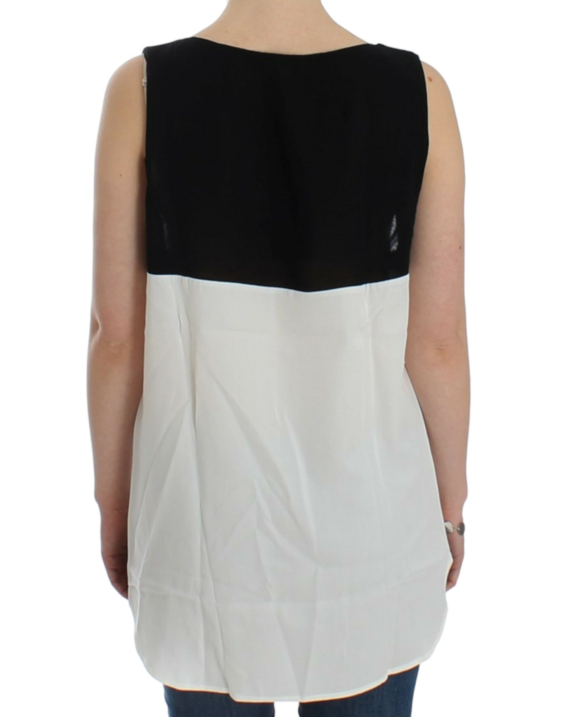 Costume National White sleeveless top | Regal Royce