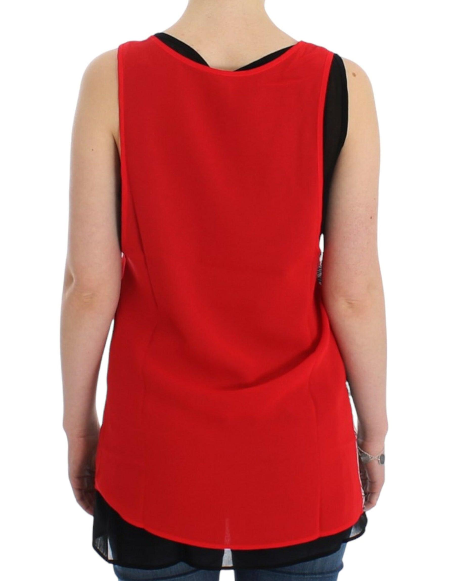 Costume National Black sleeveless top | Regal Royce