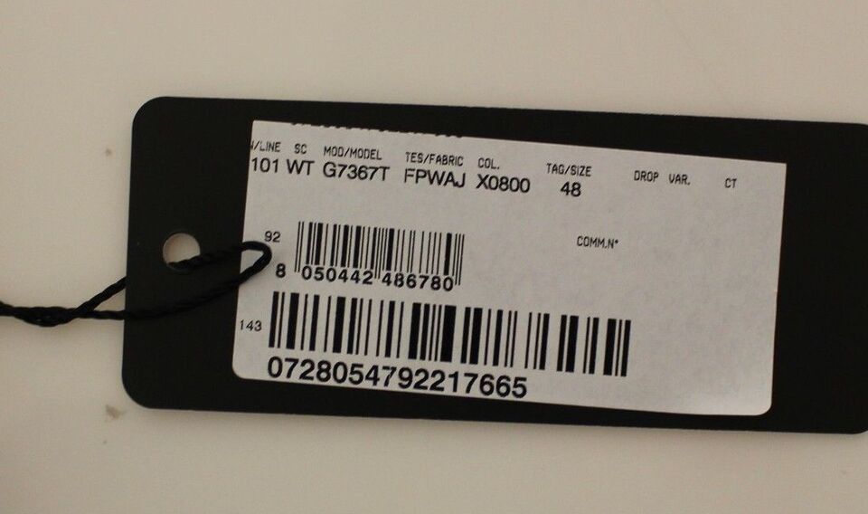 Dolce & Gabbana Blue Cotton Stretch Dress Vest Blazer | Regal Royce