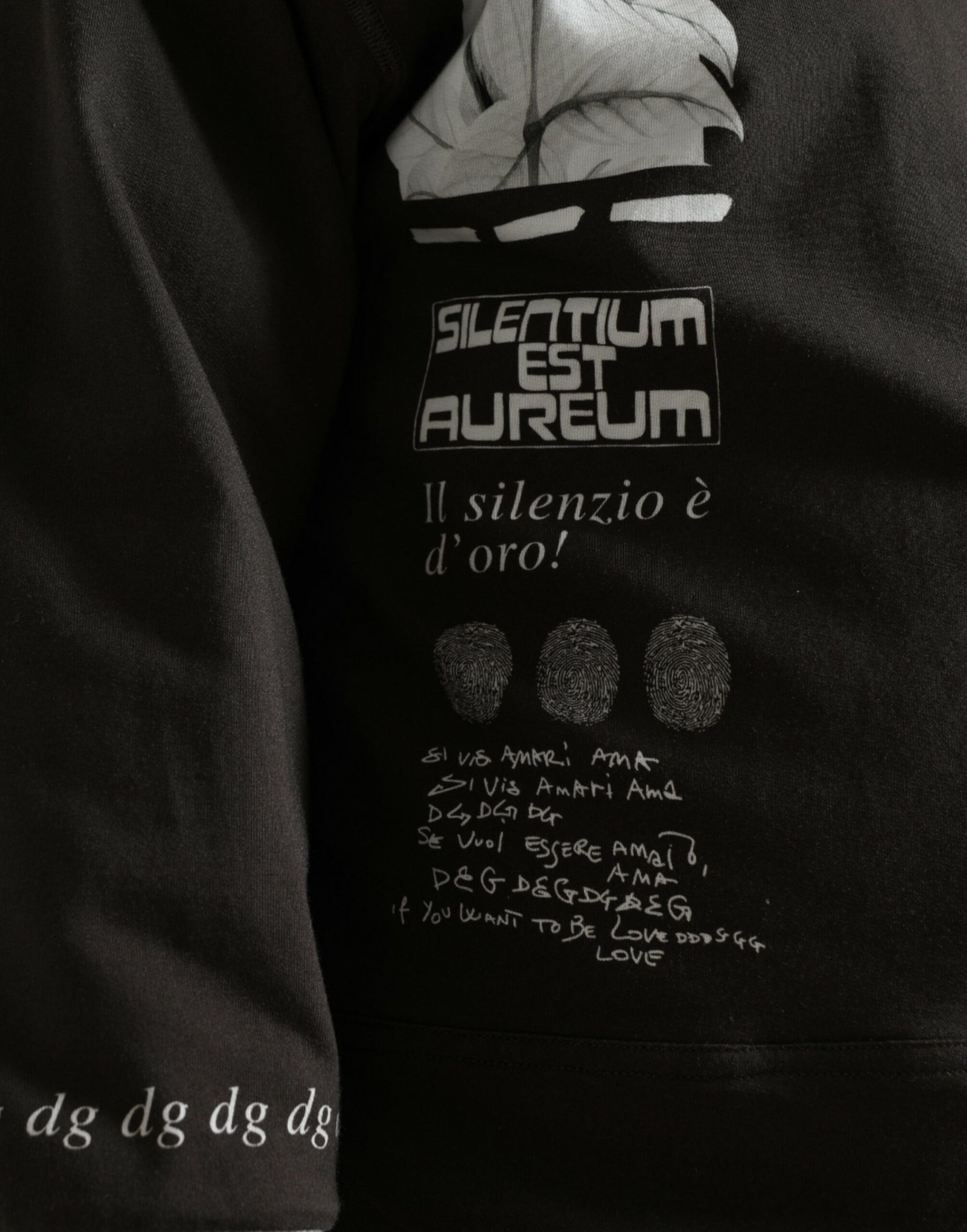 Dolce & Gabbana Dark Gray Cotton Button Down Pullover Sweater | Regal Royce