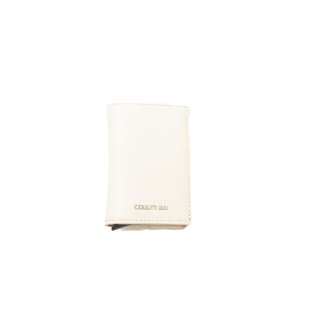 Cerruti 1881 Beige Calfskin Men Wallet | Regal Royce