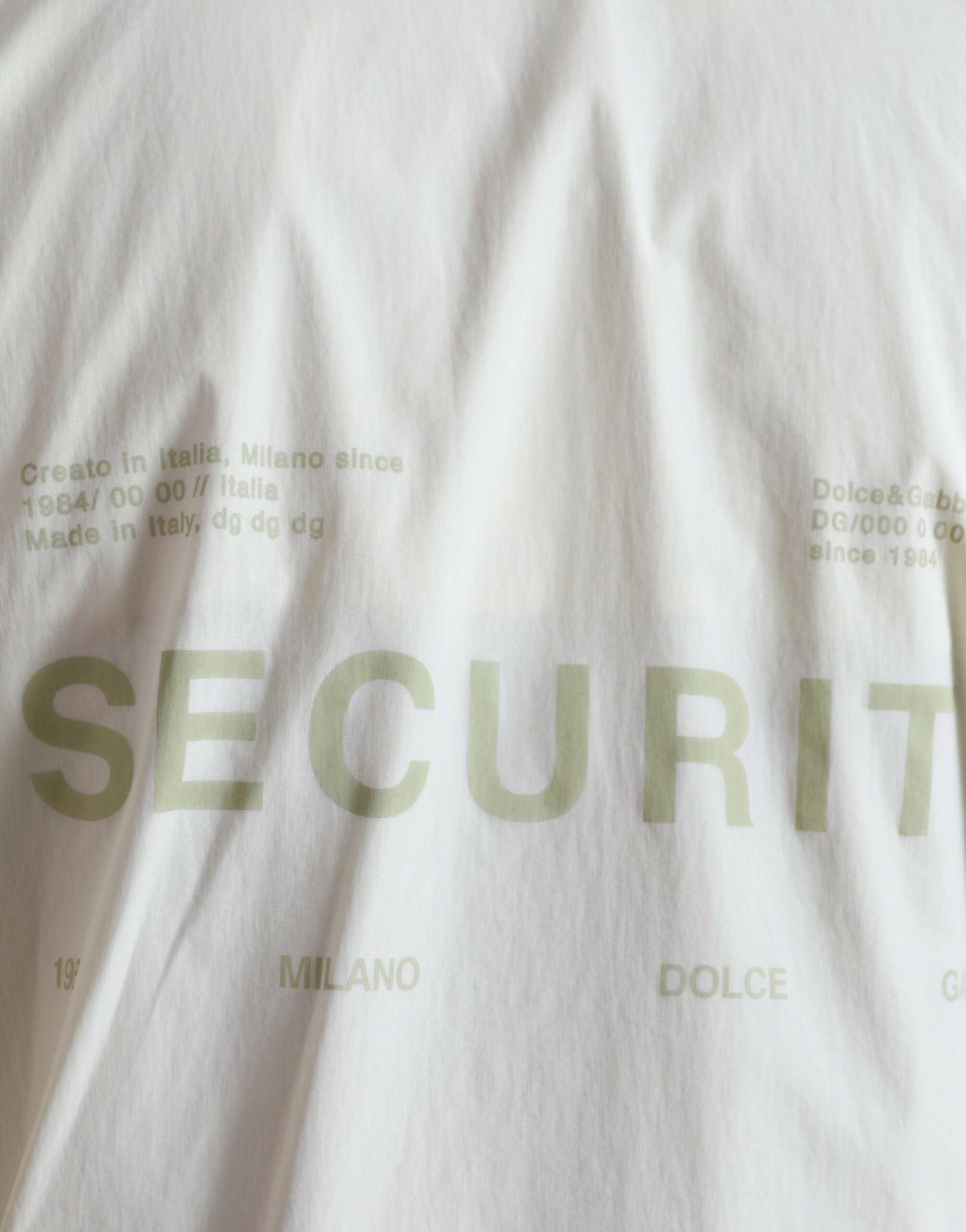 Dolce & Gabbana Yellow Nylon Collared Full Zip Parka Jacket | Regal Royce