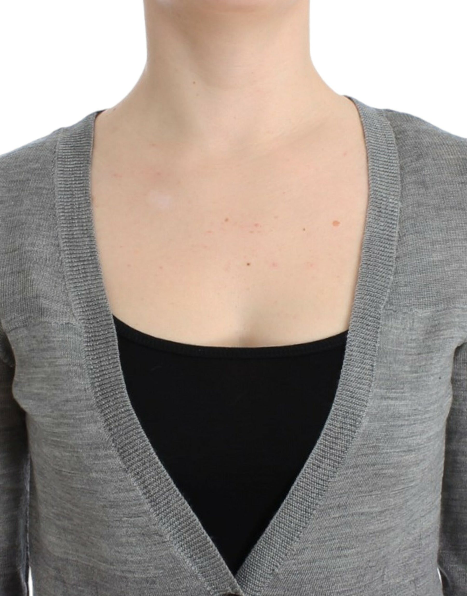 Costume National Gray lightweight cardigan | Regal Royce