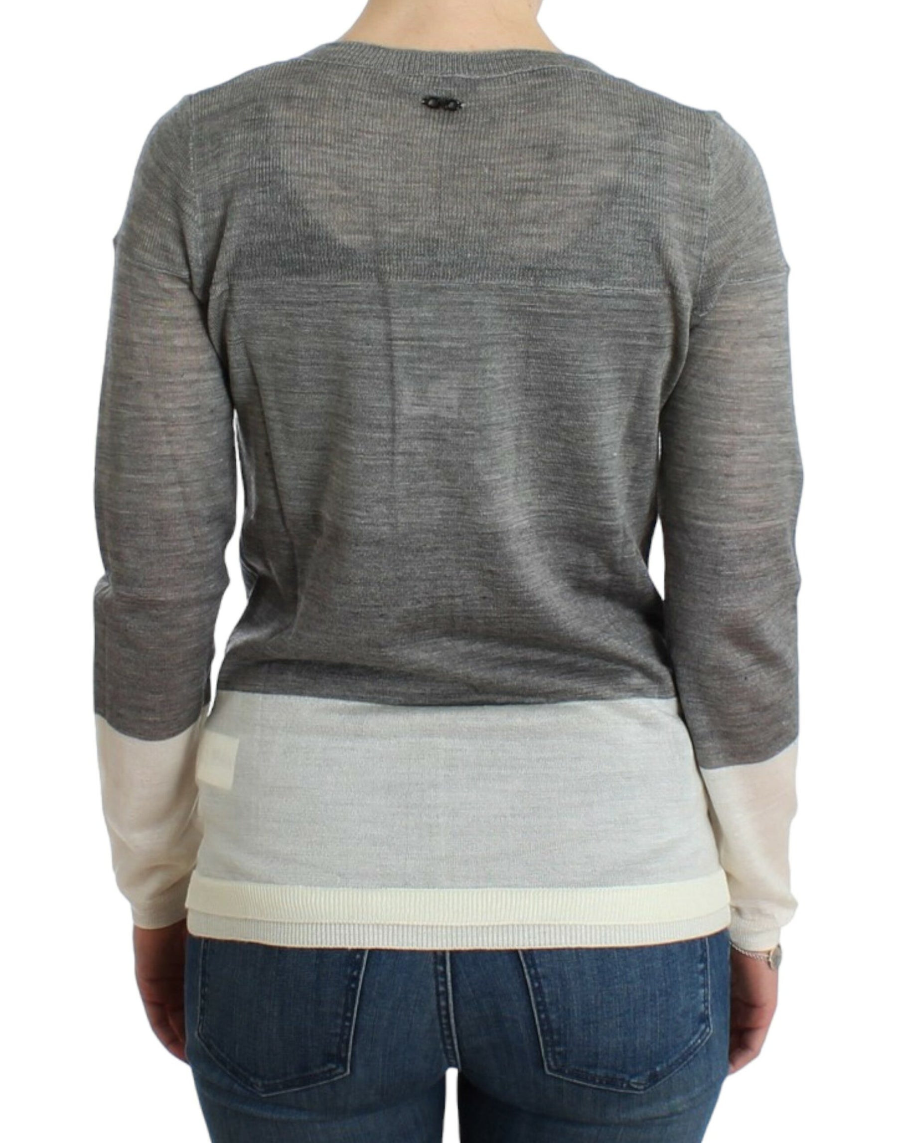 Costume National Gray lightweight cardigan | Regal Royce