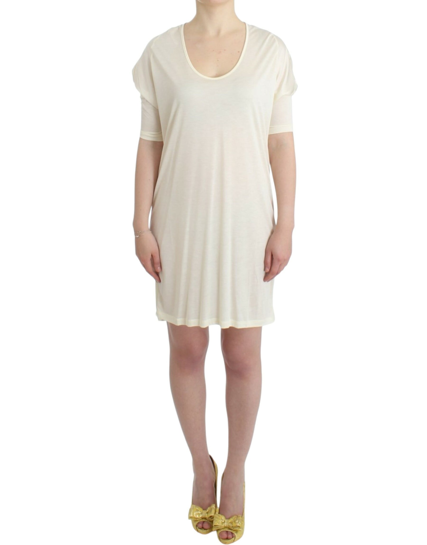 Costume National White modal tube dress | Regal Royce