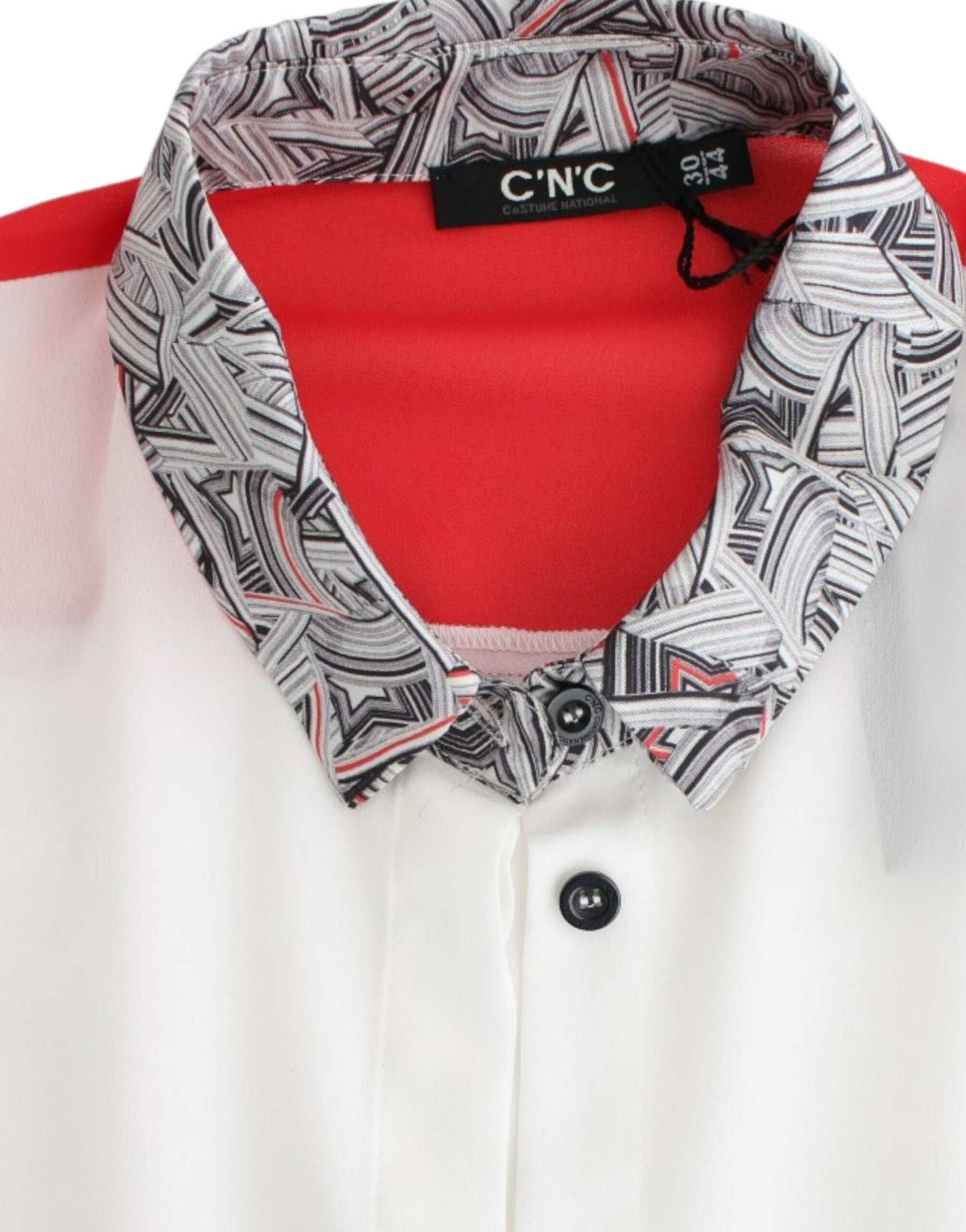 Costume National White shirt assymetric hem dress | Regal Royce