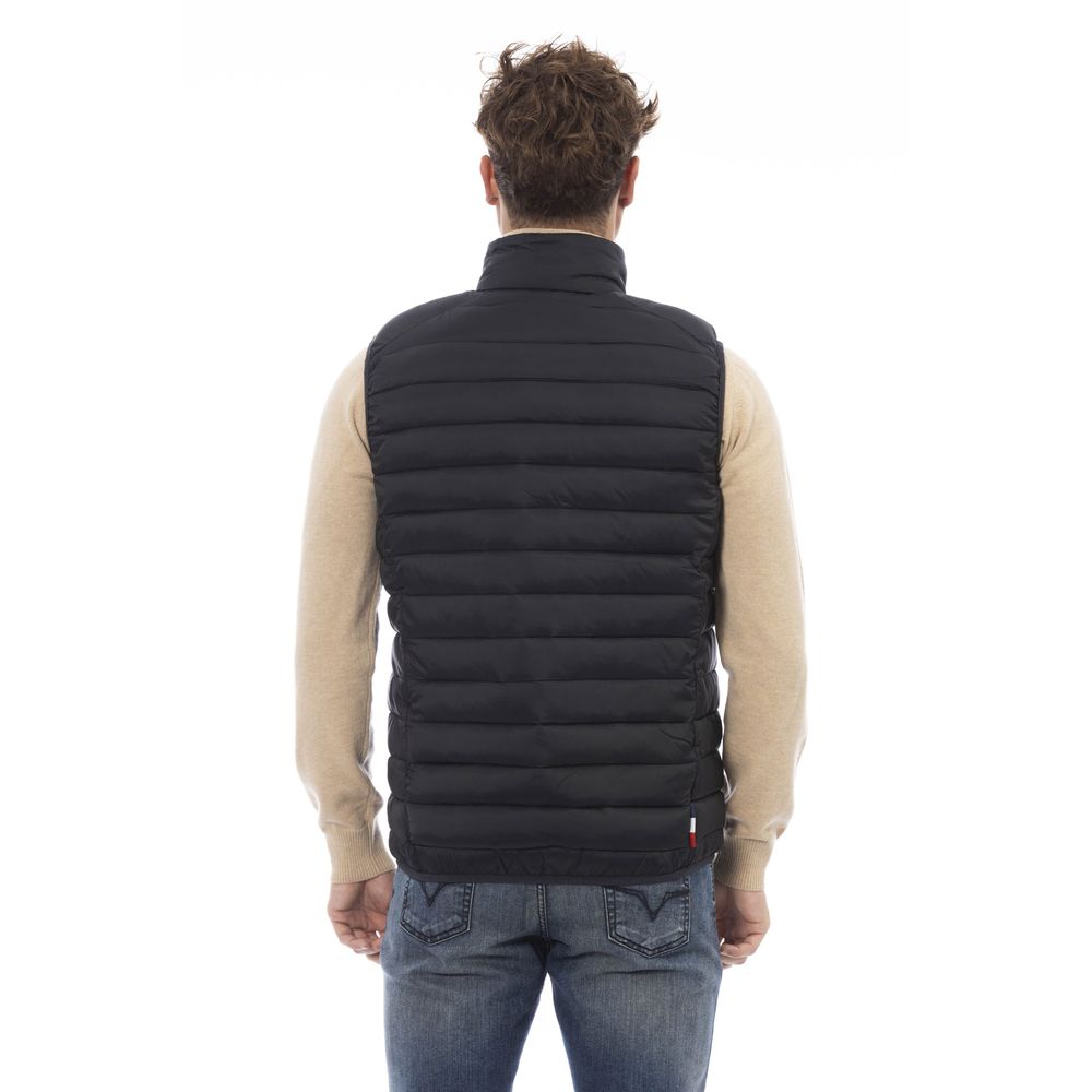 Invicta Black Polyamide Men Vest | Regal Royce