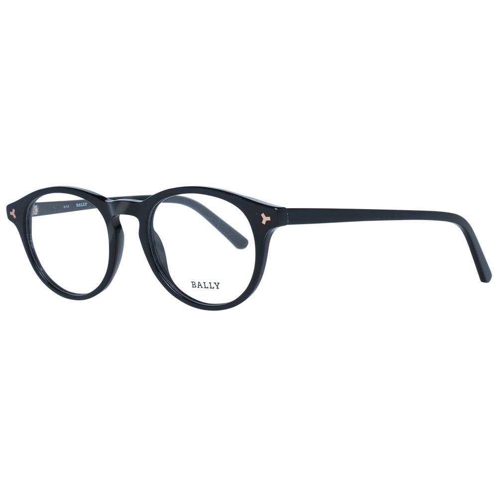 Bally Black Plastic Glasses (Frames) | Regal Royce
