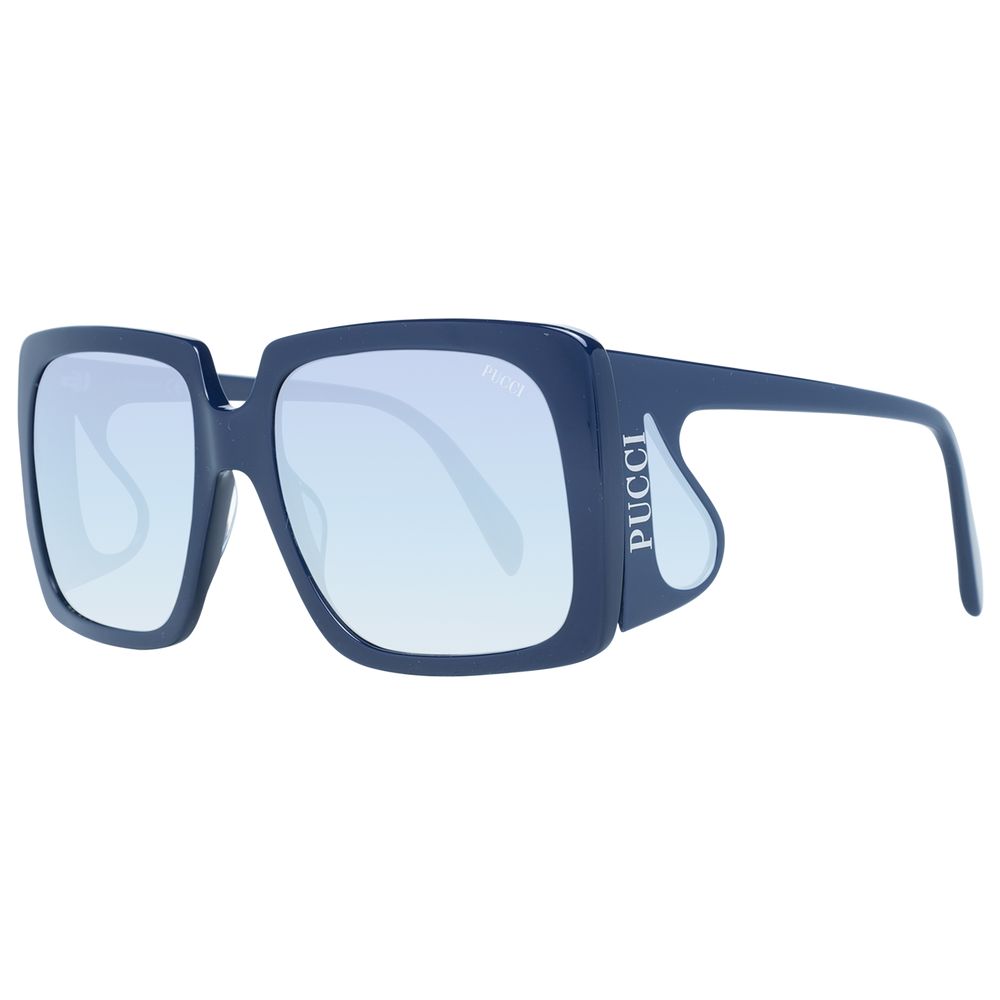 Emilio Pucci Blue Plastic Sunglasses | Regal Royce