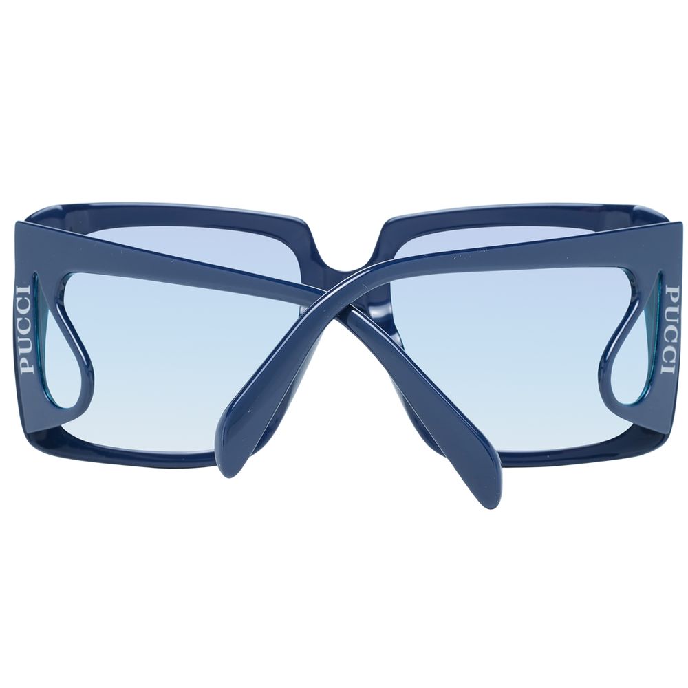 Emilio Pucci Blue Plastic Sunglasses | Regal Royce