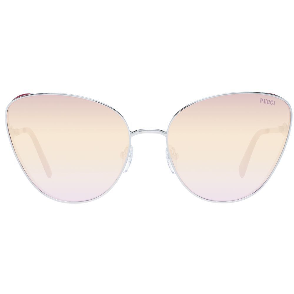 Emilio Pucci Silver Metal Sunglasses | Regal Royce