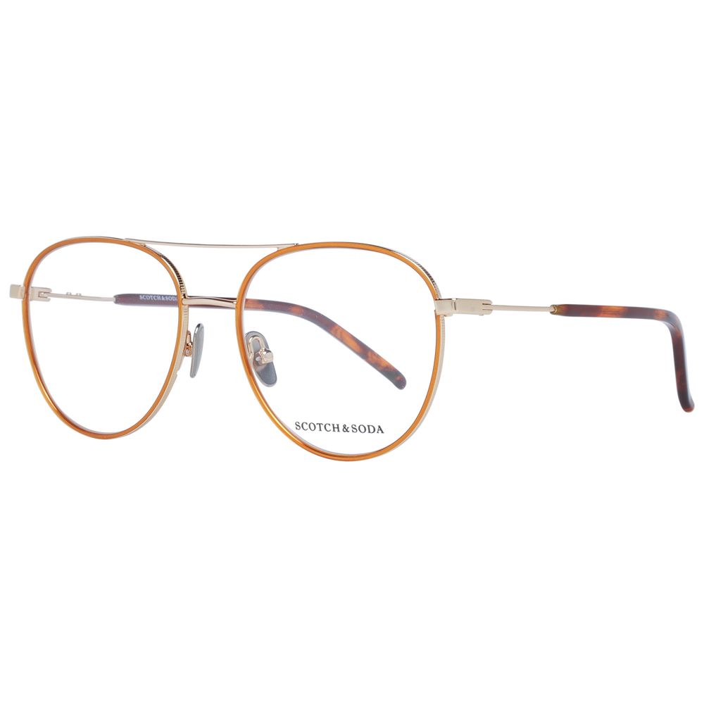 Scotch & Soda Gold Metal Glasses (Frames) | Regal Royce