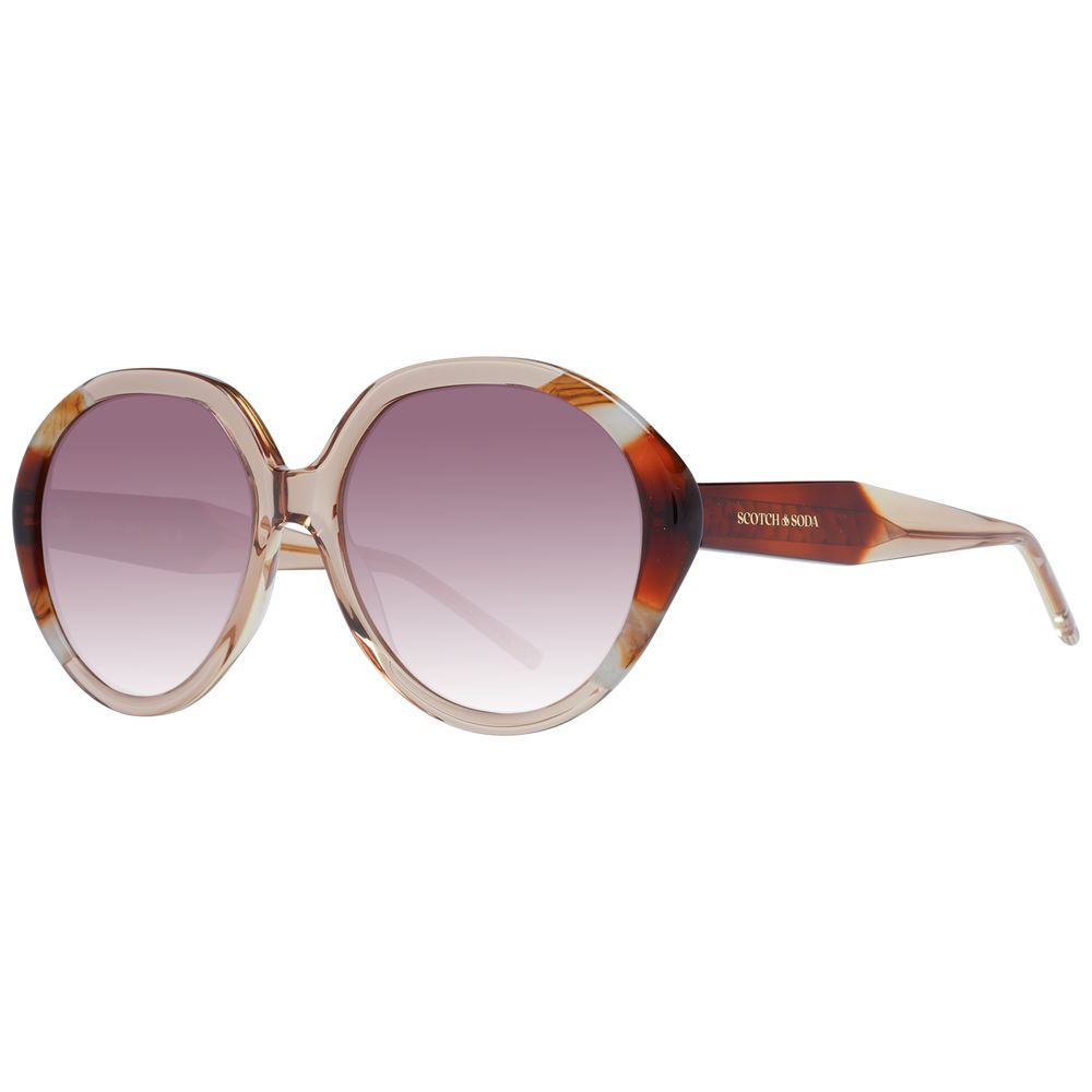 Scotch & Soda Brown Acetate Sunglasses | Regal Royce