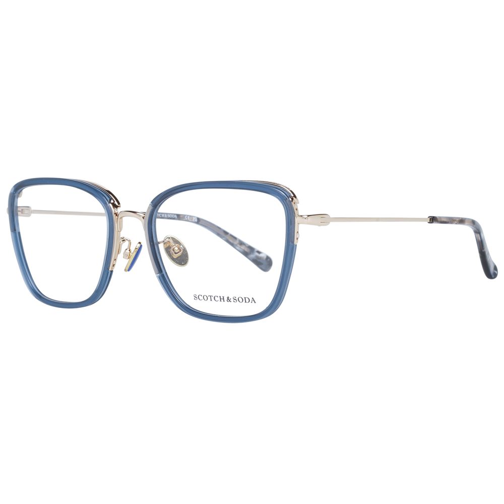 Scotch & Soda Blue Metal & Plastic Glasses (Frames) | Regal Royce