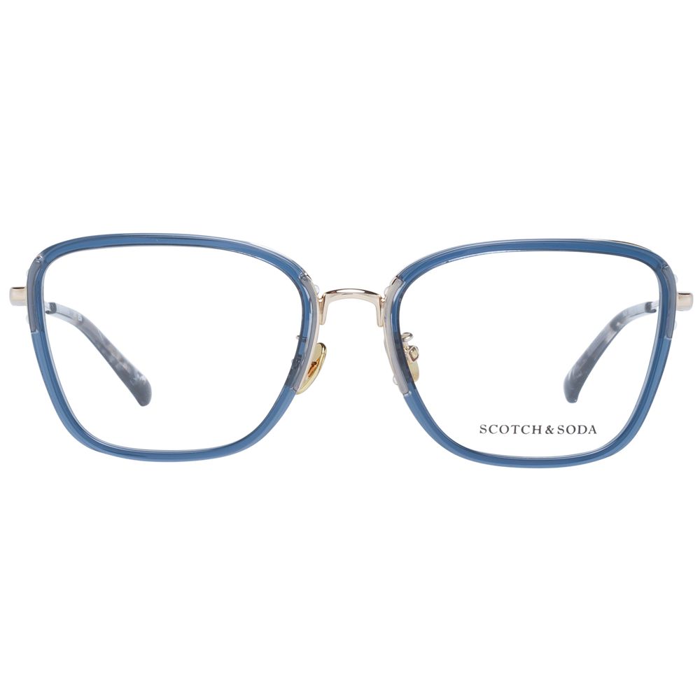 Scotch & Soda Blue Metal & Plastic Glasses (Frames) | Regal Royce
