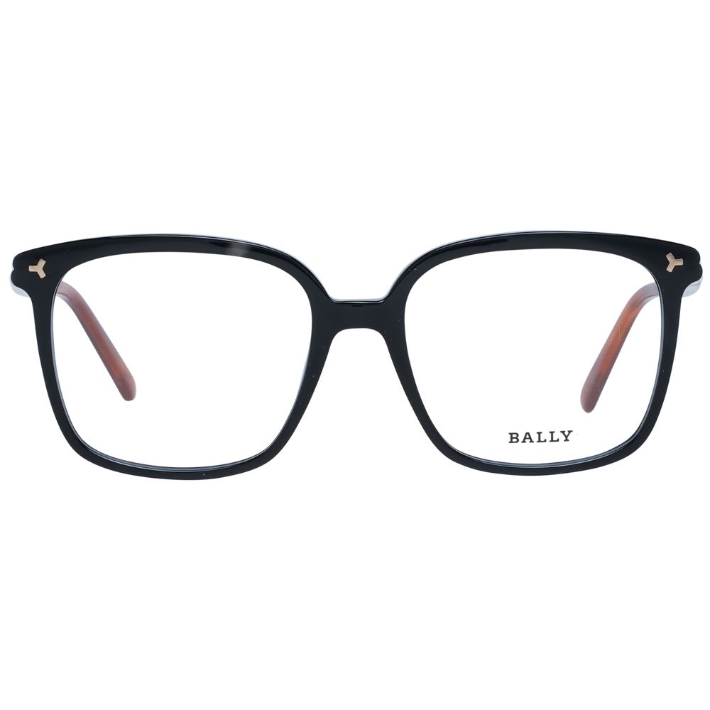 Bally Black Plastic Glasses (Frames) | Regal Royce