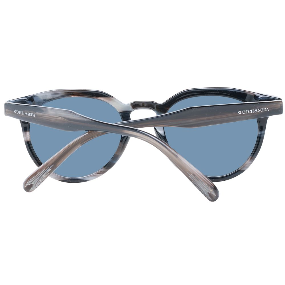 Scotch & Soda Black Renew Acetate Sunglasses | Regal Royce