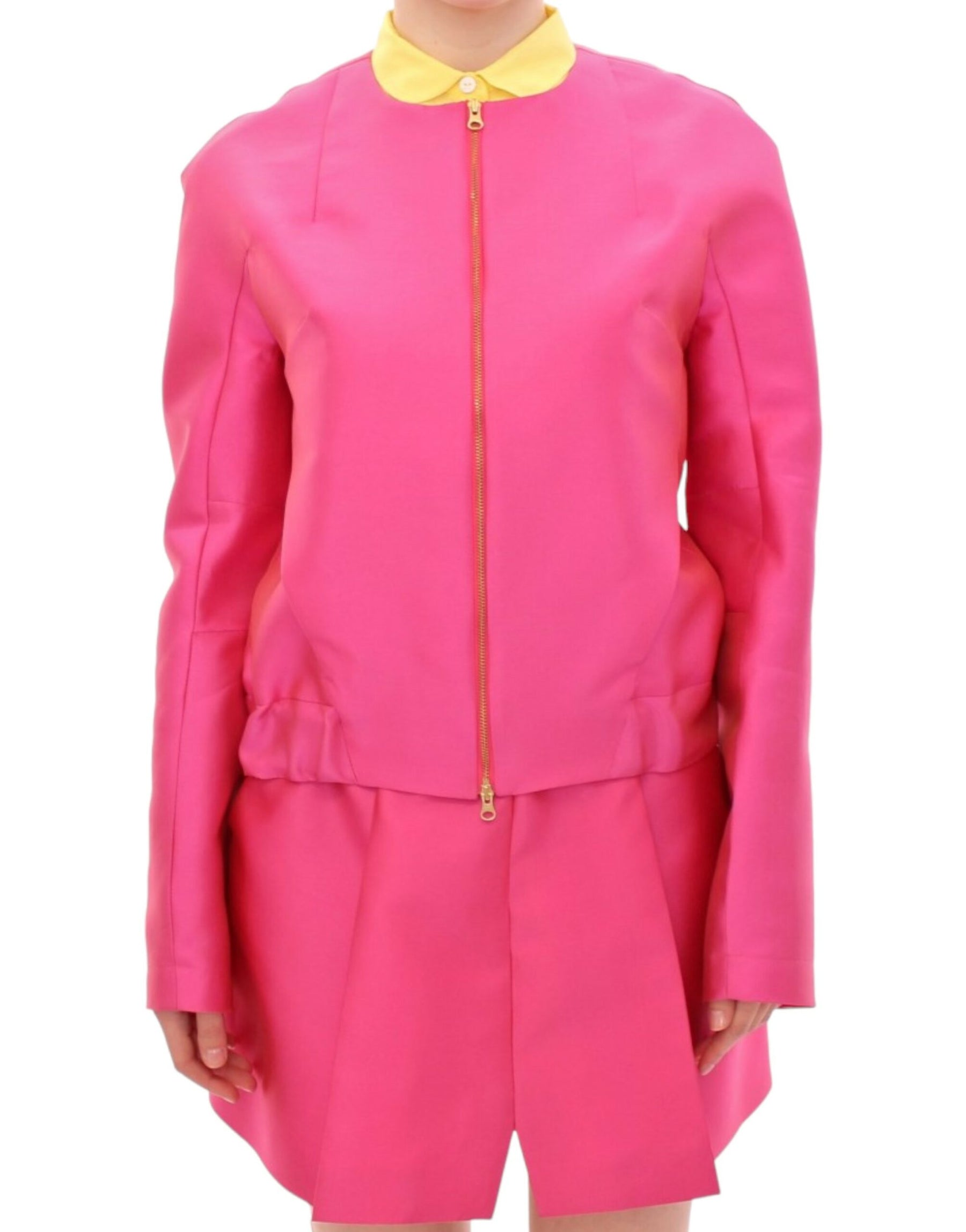 CO|TE Pink silk blend jacket | Regal Royce