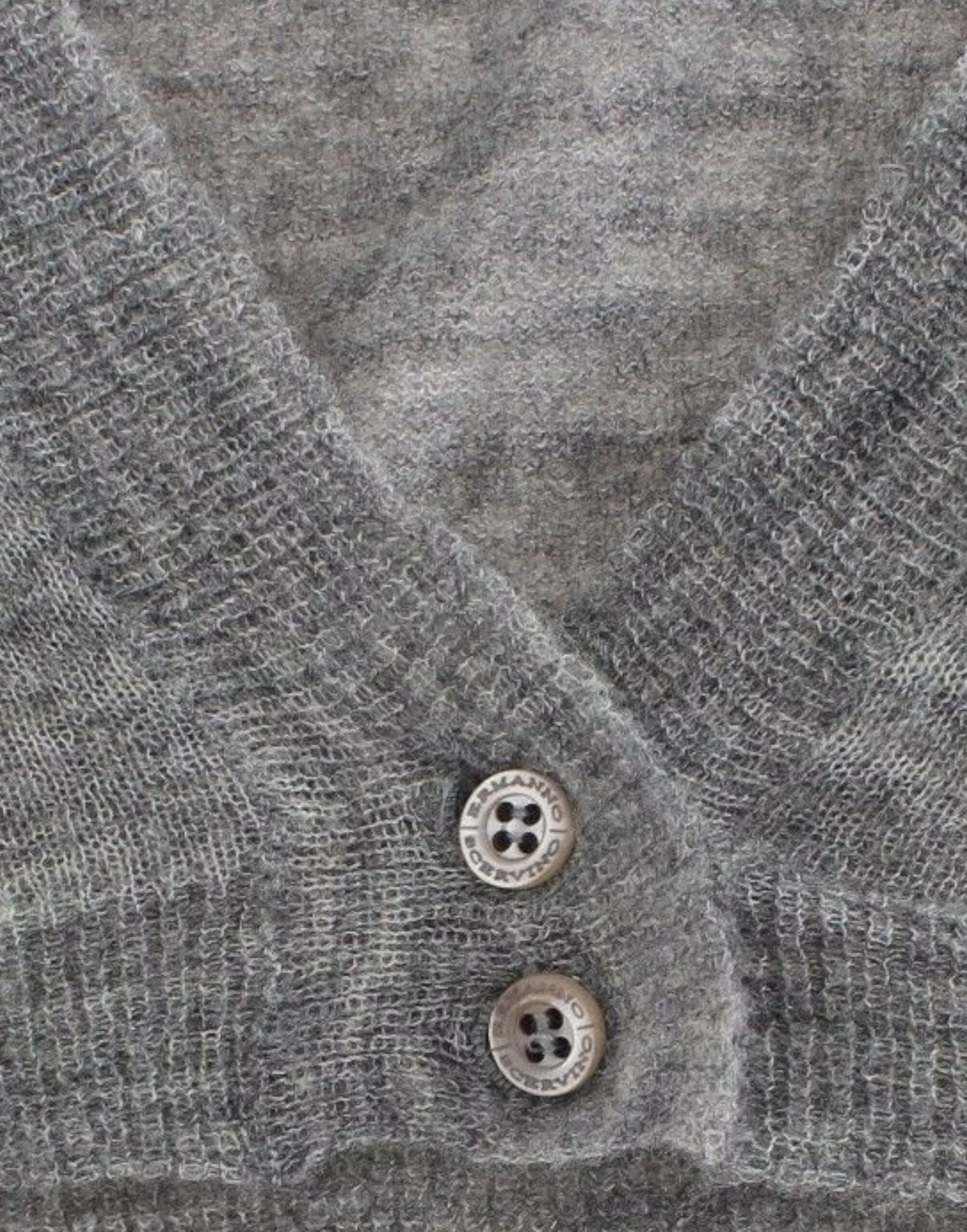 Ermanno Scervino Lingerie Knit Gray Bolero Sweater Cardigan | Regal Royce