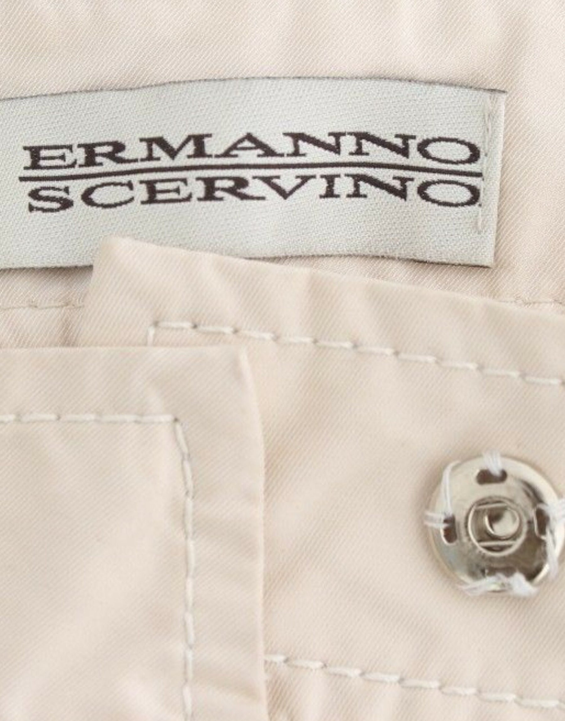 Ermanno Scervino Beige Chinos Casual Dress Pants Khakis | Regal Royce