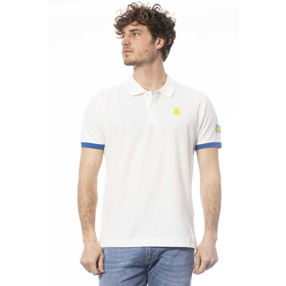 Invicta White Cotton Men Polo Shirt | Regal Royce