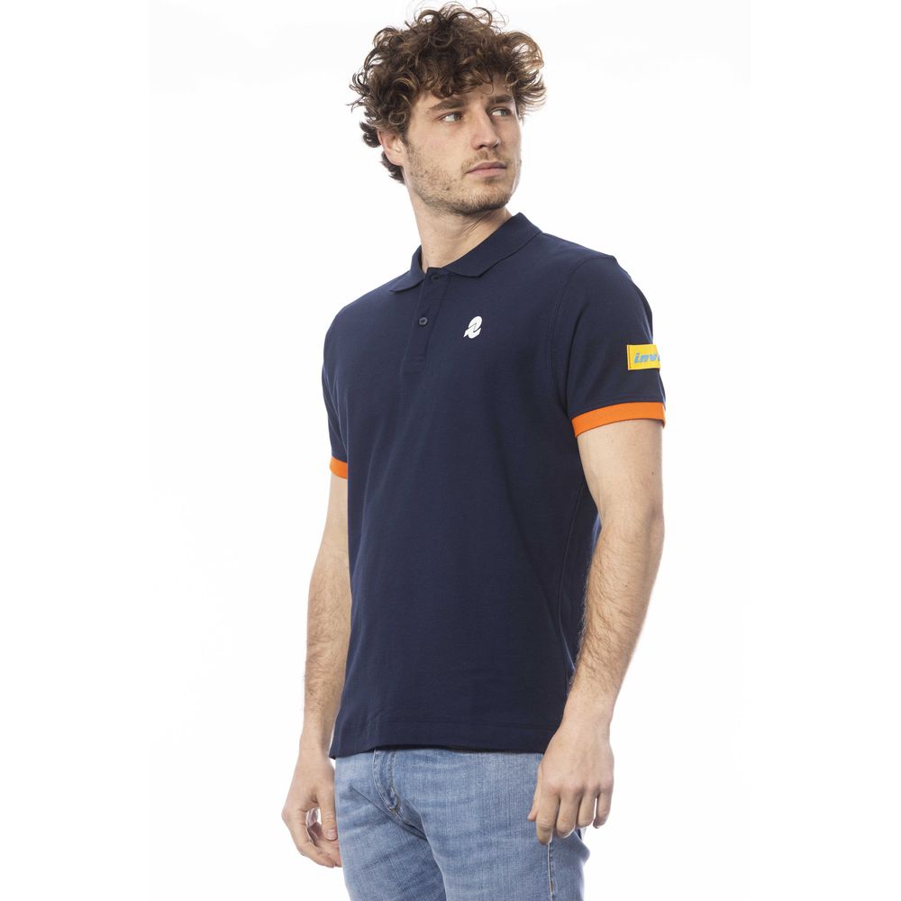 Invicta Blue Cotton Men's Polo Shirt | Regal Royce