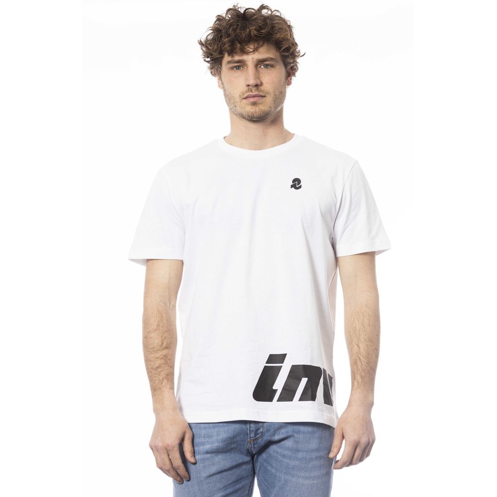 Invicta White Cotton Men T-Shirt | Regal Royce