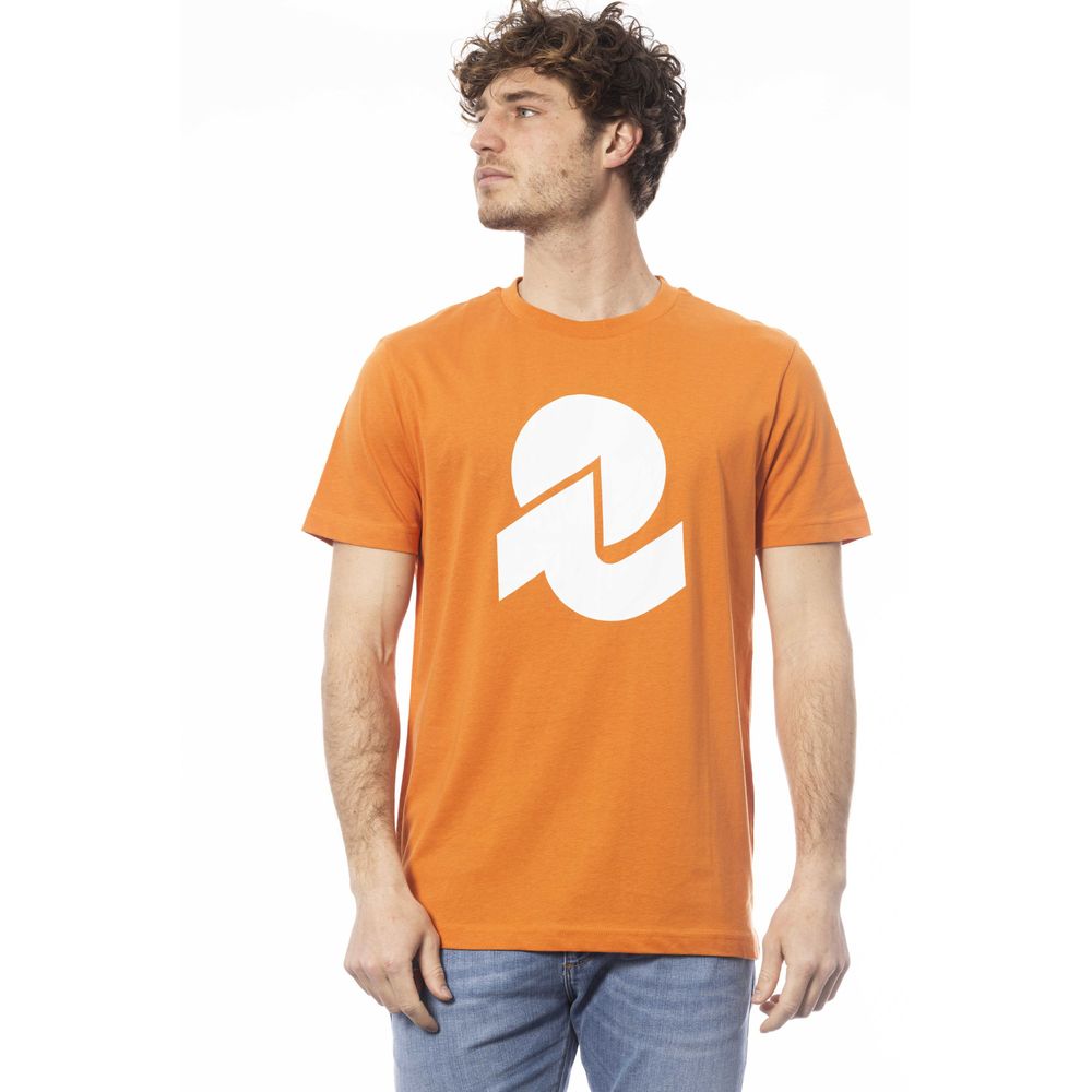 Invicta Orange Cotton Men T-Shirt | Regal Royce