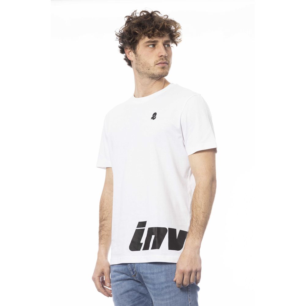 Invicta White Cotton Men T-Shirt | Regal Royce