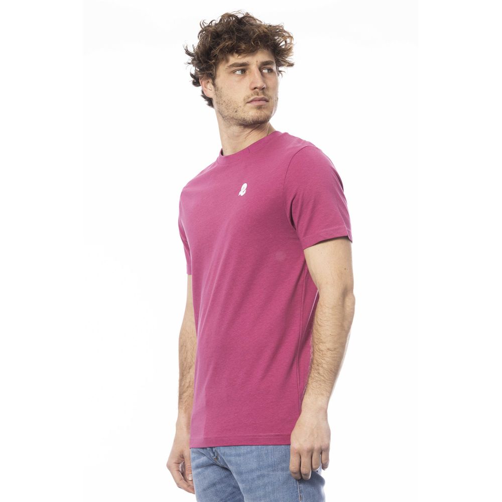 Invicta Purple Cotton Men T-Shirt | Regal Royce