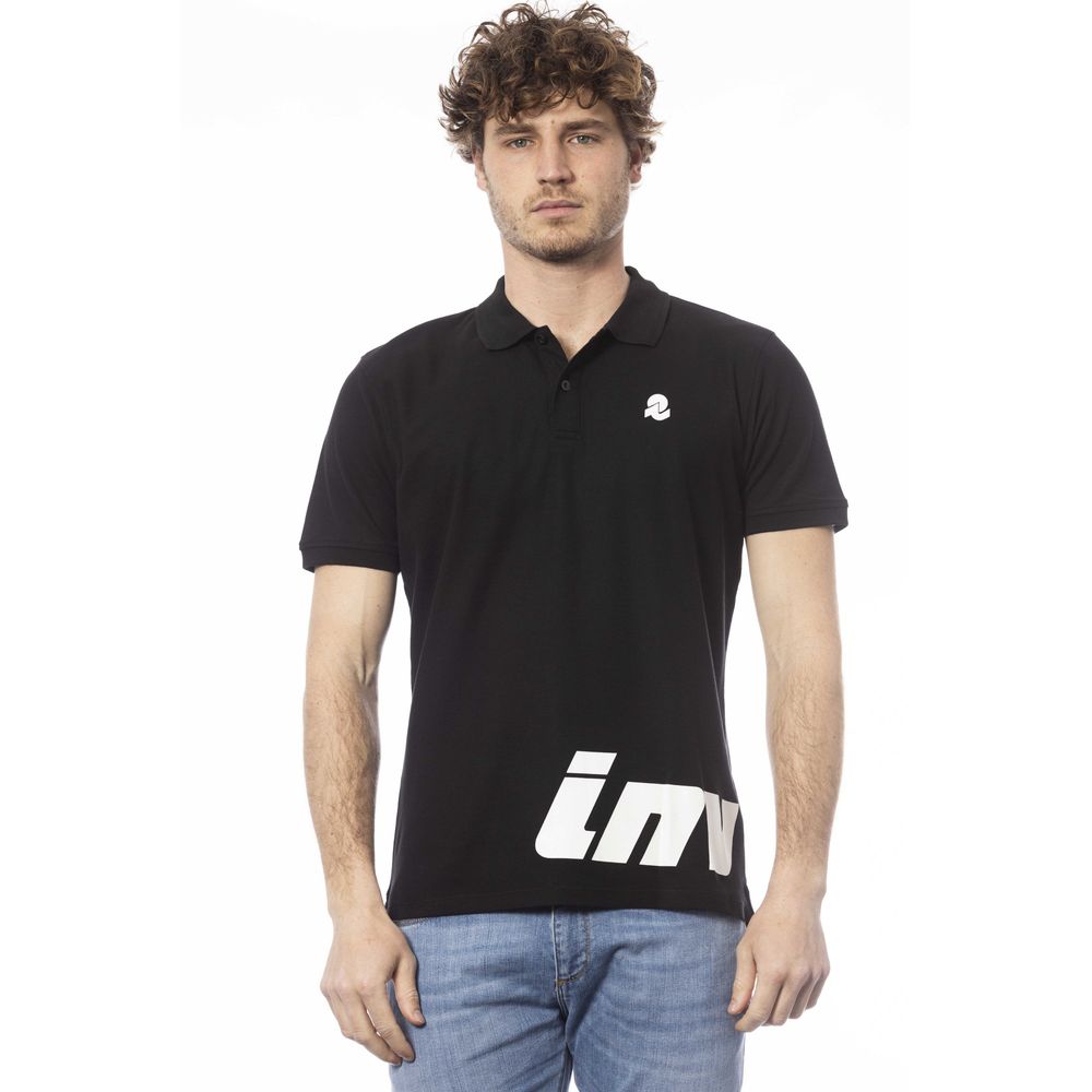Invicta Black Cotton Men Polo Shirt | Regal Royce