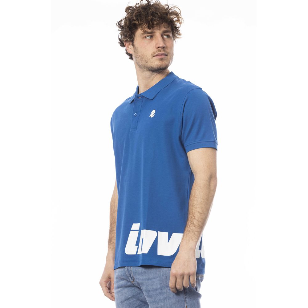 Invicta Blue Cotton Men Polo Shirt | Regal Royce