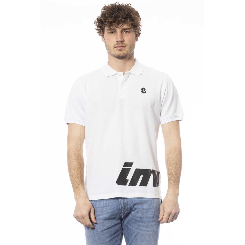 Invicta White Cotton Polo Shirt