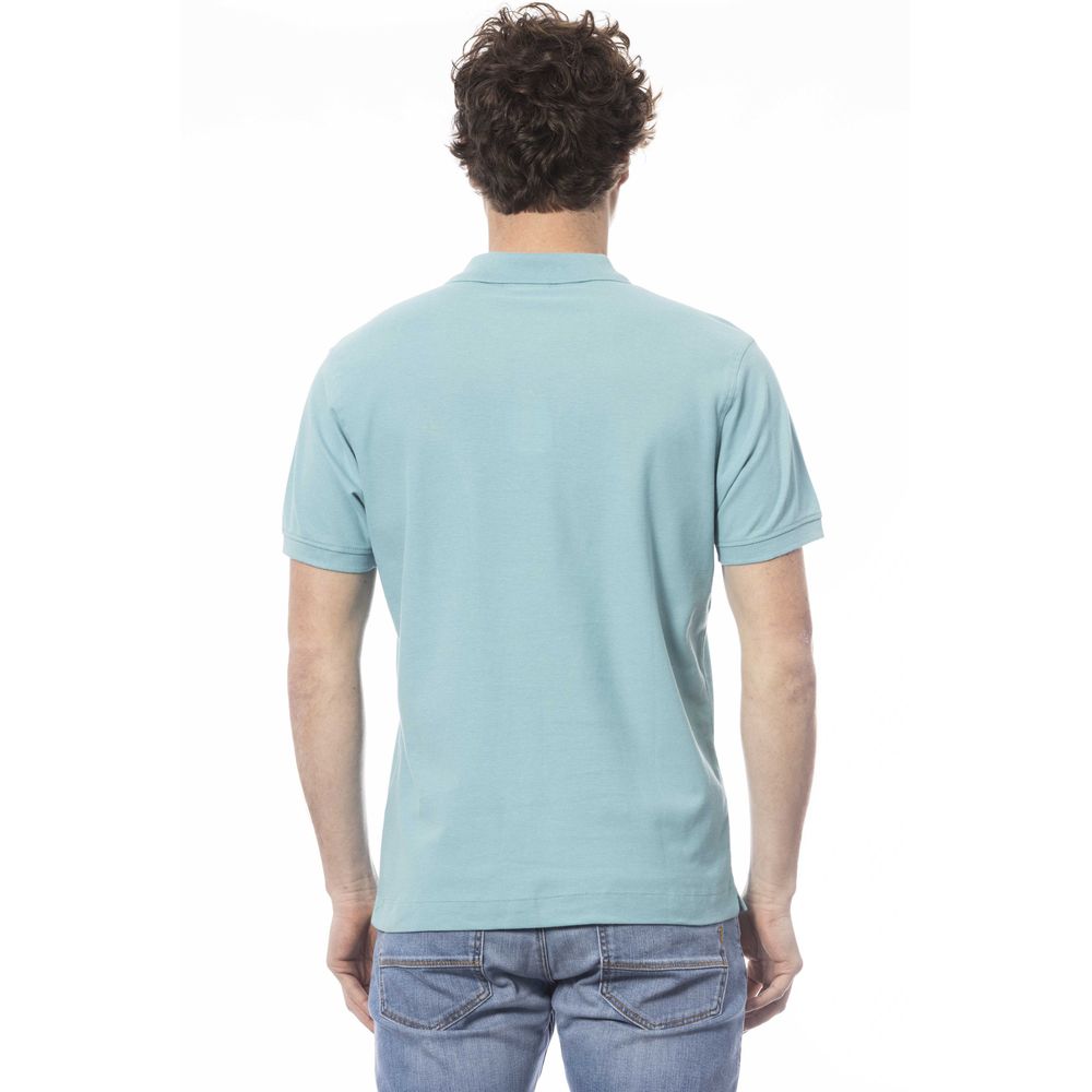 Invicta Light Blue Cotton Men Polo Shirt | Regal Royce