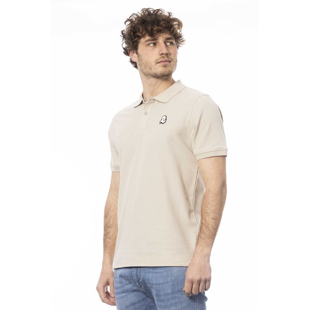 Invicta Beige Cotton Men Polo Shirt | Regal Royce