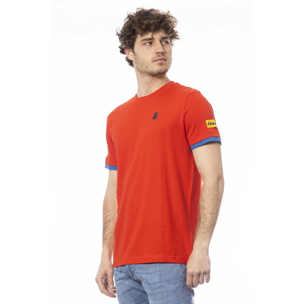 Invicta Red Cotton Men T-Shirt | Regal Royce