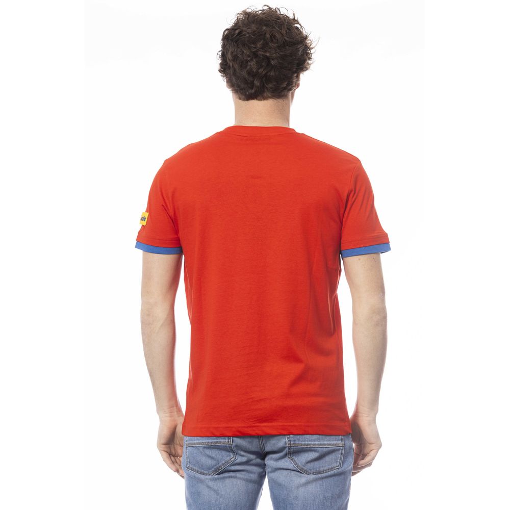 Invicta Red Cotton Men T-Shirt | Regal Royce