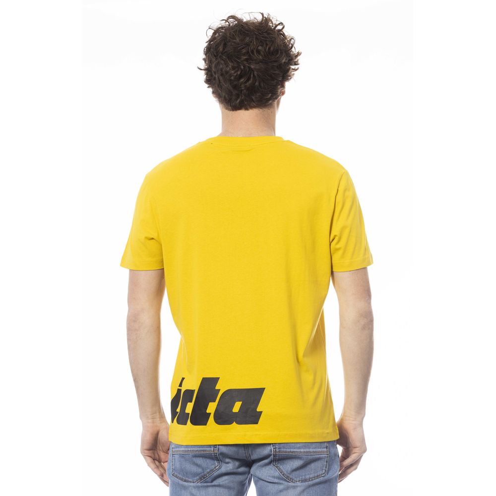 Invicta Yellow Cotton Men T-Shirt | Regal Royce