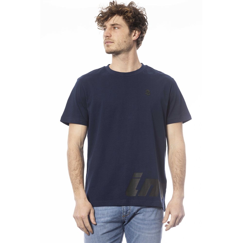 Invicta Blue Cotton Men T-Shirt | Regal Royce