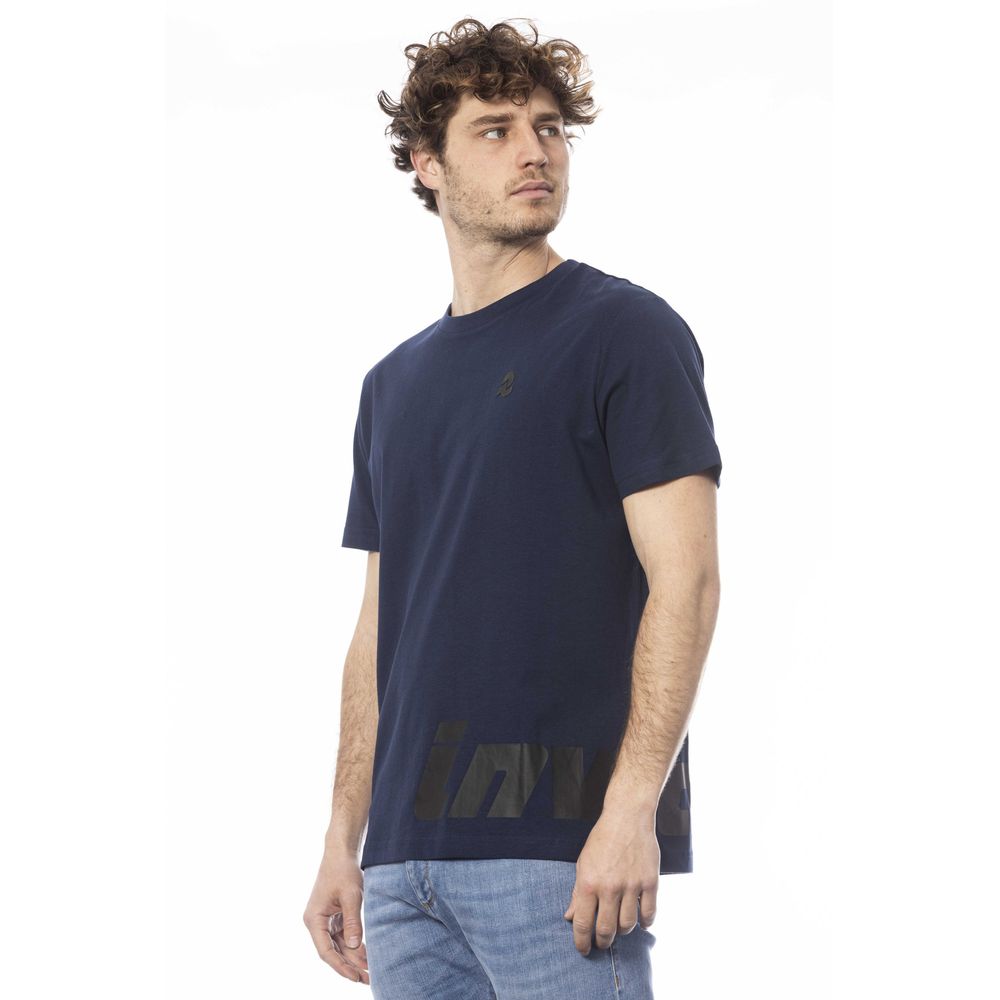 Invicta Blue Cotton Men T-Shirt | Regal Royce