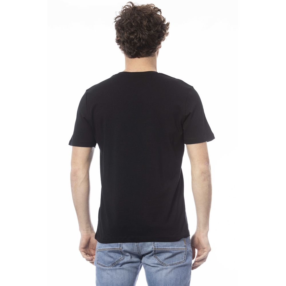 Ungaro Sport Black Cotton T-Shirt