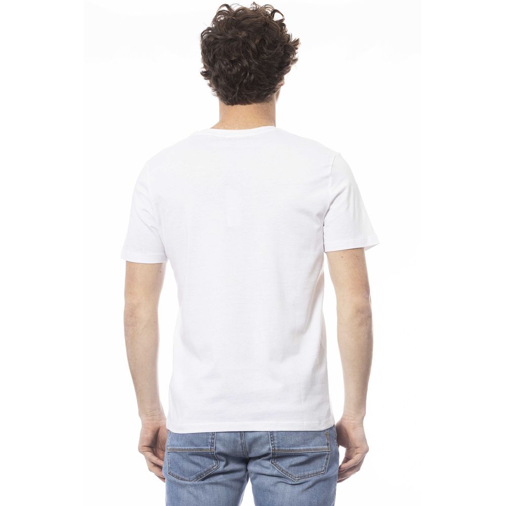 Ungaro Sport White Cotton Men's T-Shirt | Regal Royce
