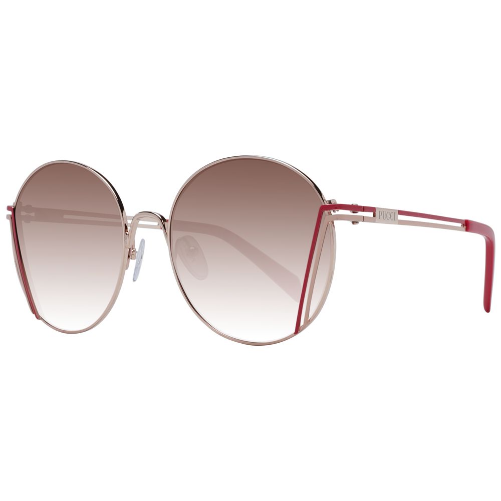 Emilio Pucci Rose Gold Metal Sunglasses | Regal Royce