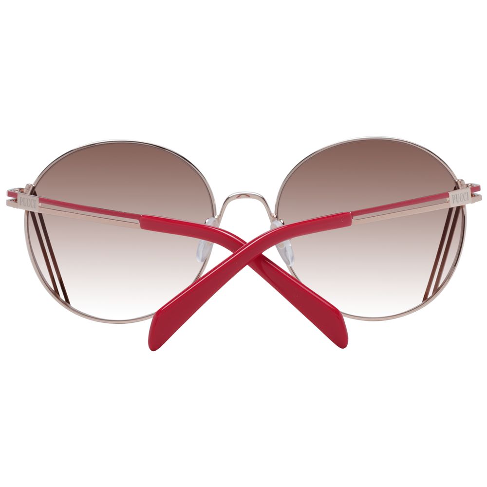 Emilio Pucci Rose Gold Metal Sunglasses | Regal Royce