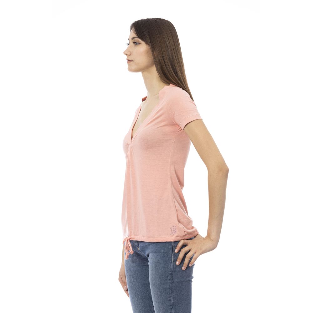 Trussardi Action Multicolor Cotton Women T-Shirt | Regal Royce
