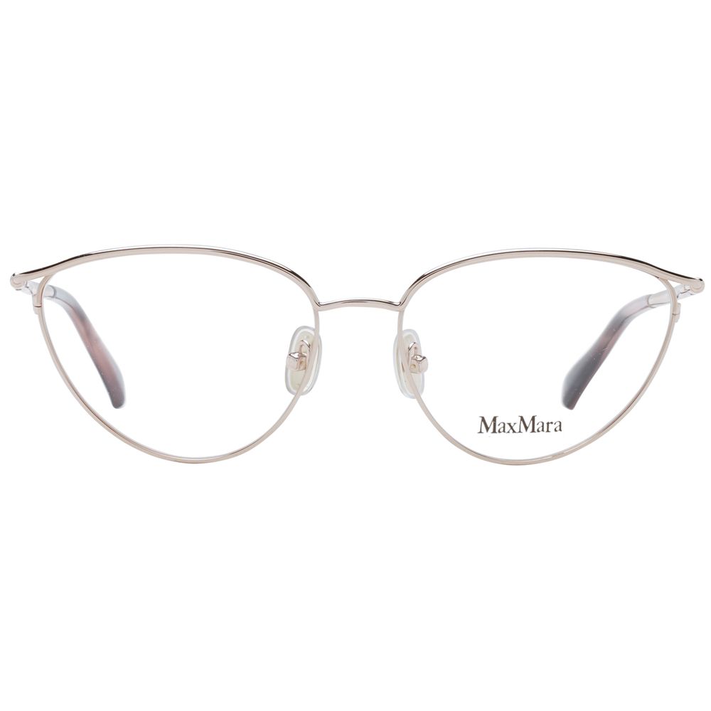 Max Mara Rose Gold Metal Glasses (Frames) | Regal Royce