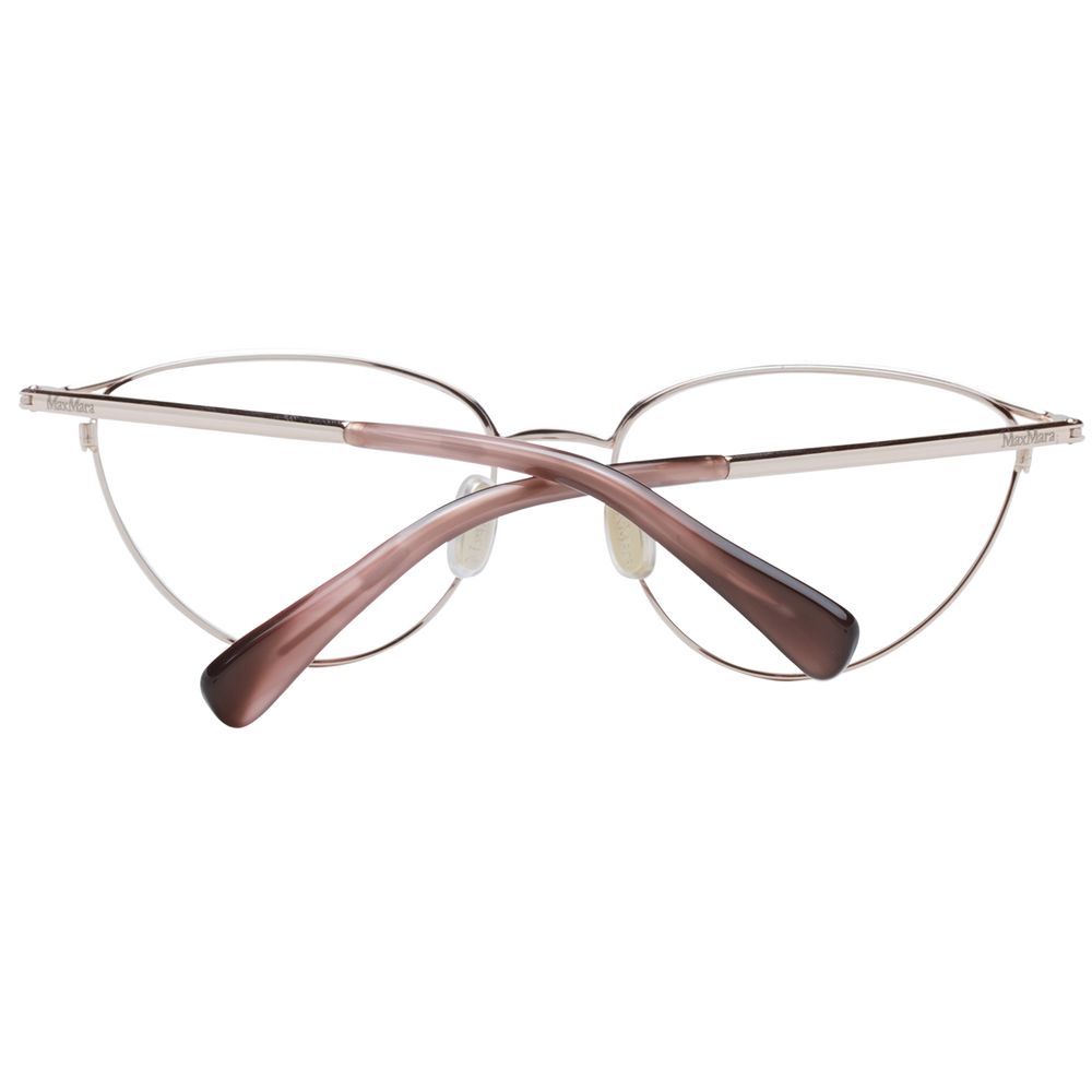 Max Mara Rose Gold Metal Glasses (Frames) | Regal Royce