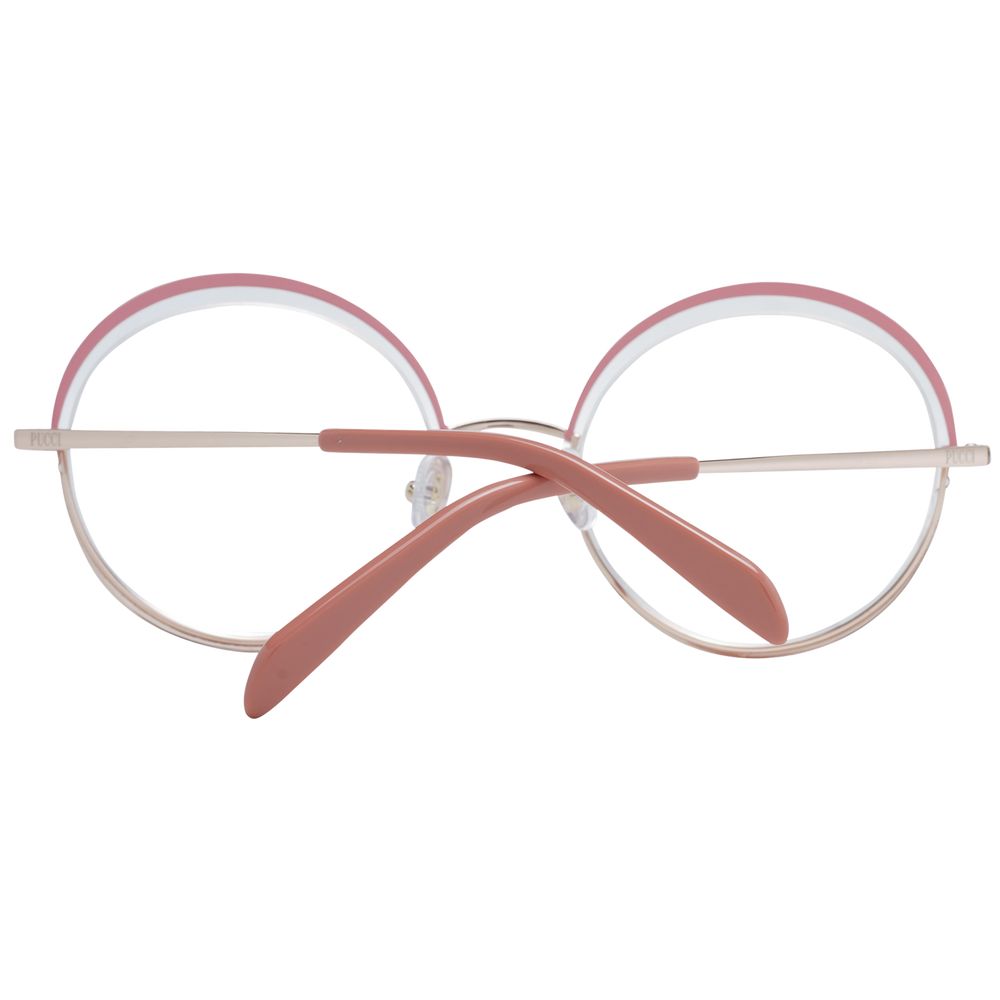 Emilio Pucci Pink Metal Glasses (Frames) | Regal Royce