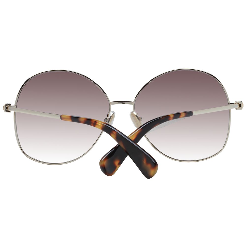 Max Mara Gold Metal Sunglasses